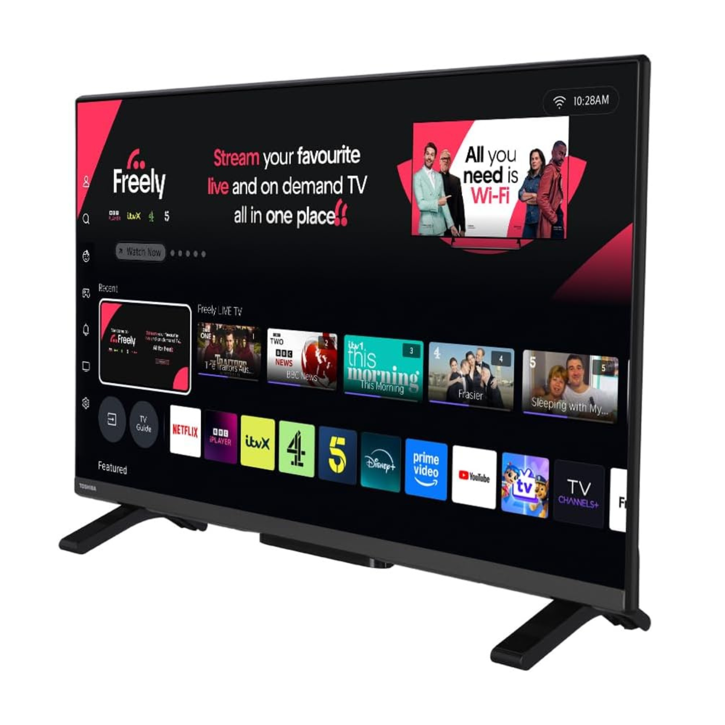 📺 Toshiba 32” 4K Smart TV – Smarter, Sharper, Simply Brilliant