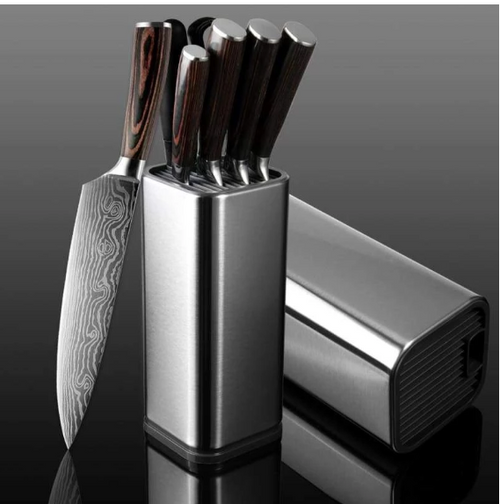 Universal Knife Holder, Stainless Steel